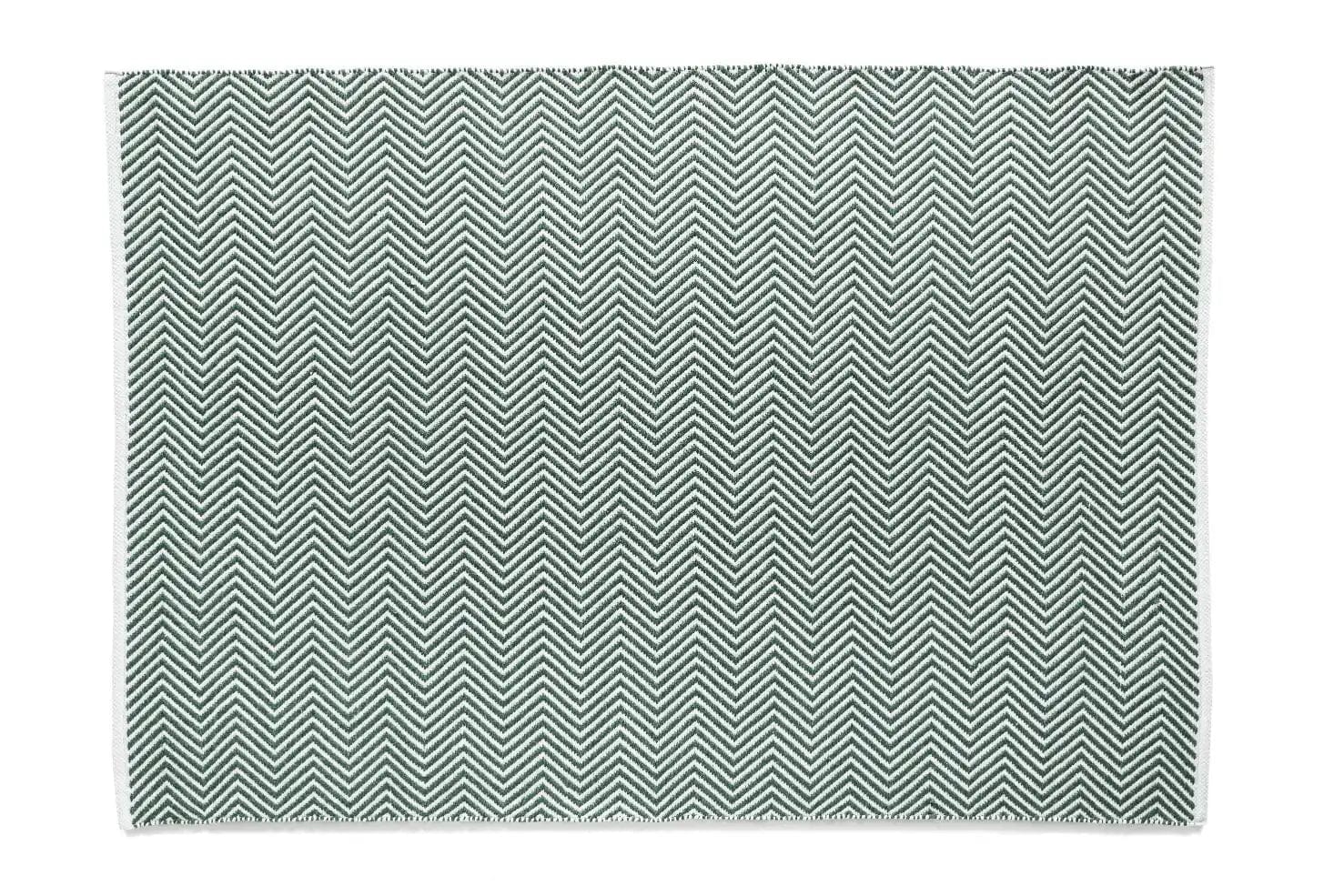 Hug Rug Woven Herringbone Rug Warm Grey