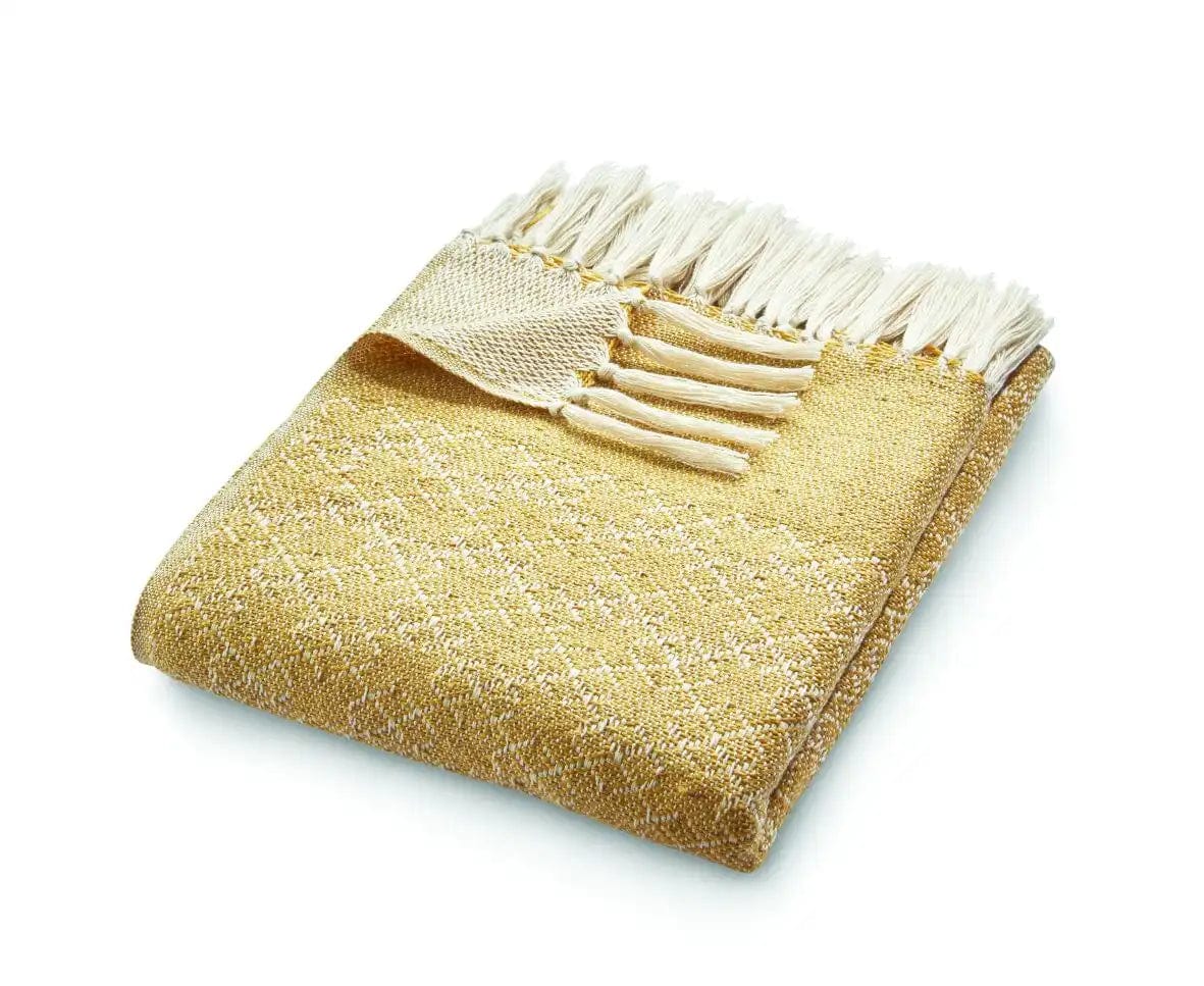 Hug Rug Woven Trellis Rug Gold - Image 3