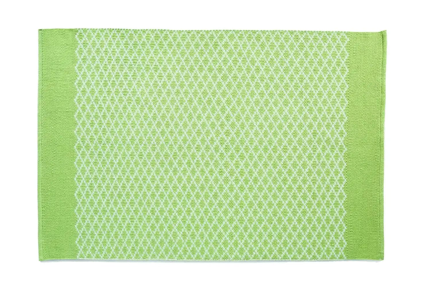 Hug Rug Woven Trellis Rug Green