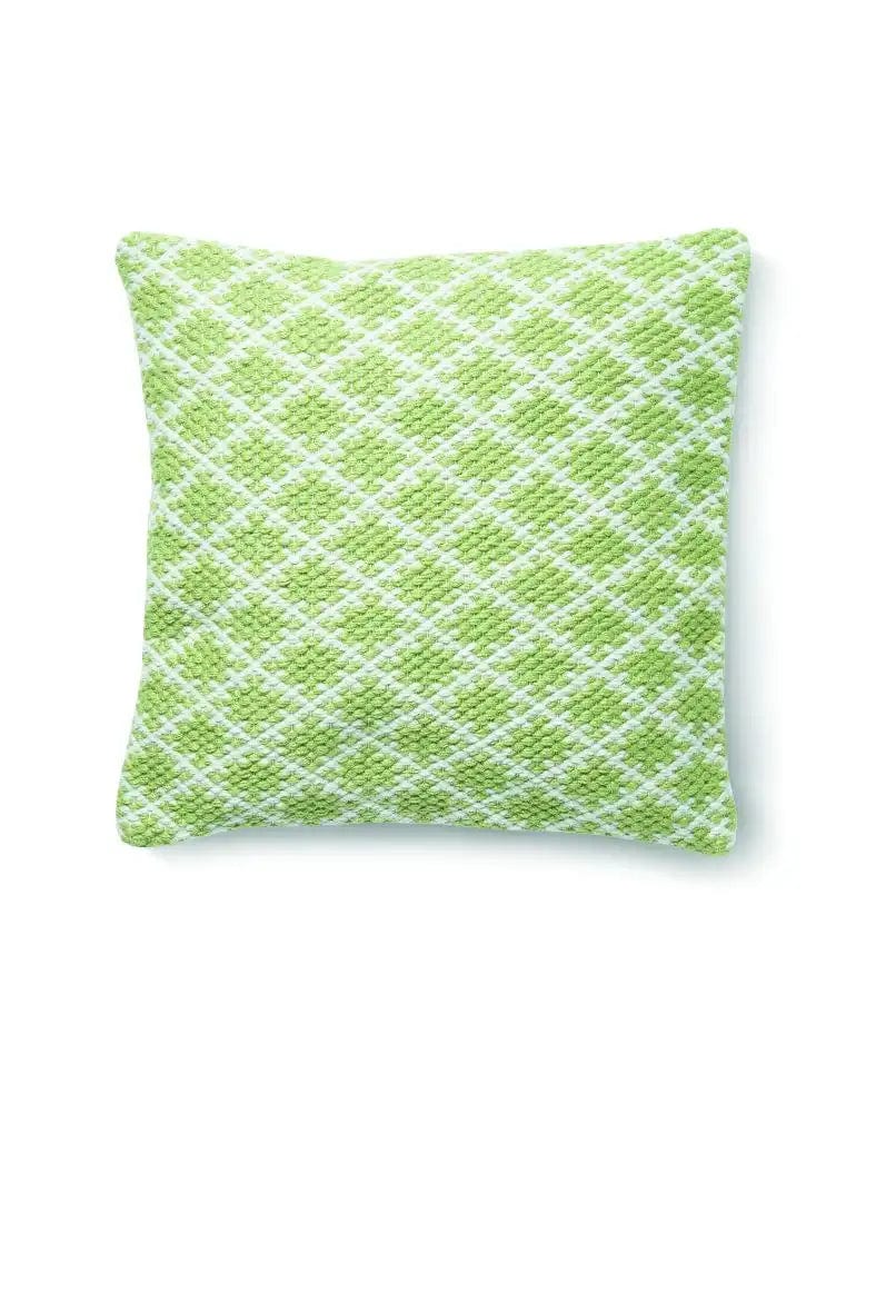 Hug Rug Woven Trellis Rug Green - Image 2