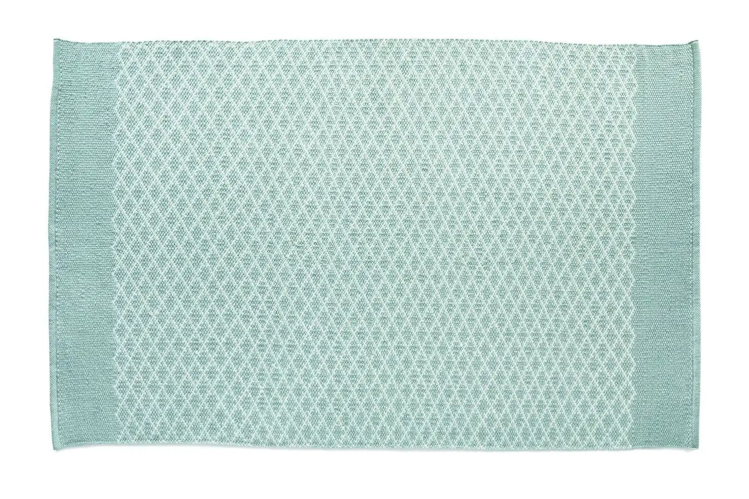 Hug Rug Woven Trellis Rug Sky Grey