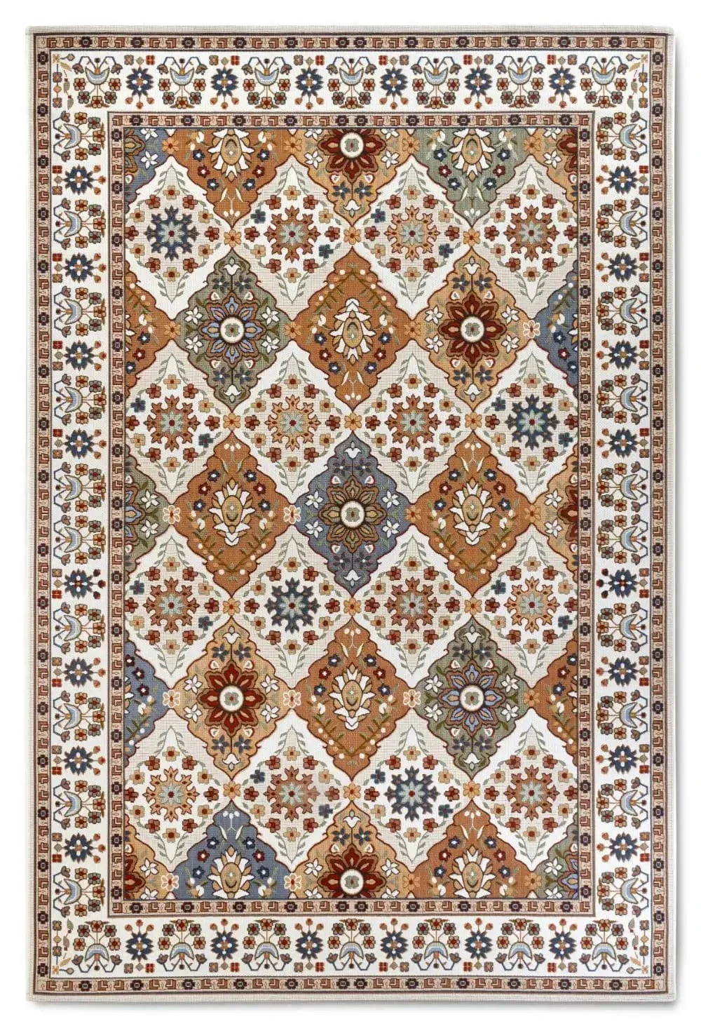 Kollektion 1767 106058 Cream Multicolor Rug - Image 2