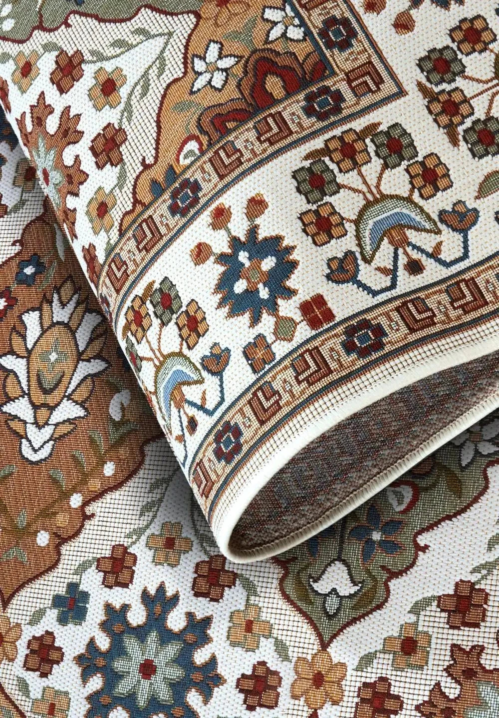 Kollektion 1767 106058 Cream Multicolor Rug - Image 6