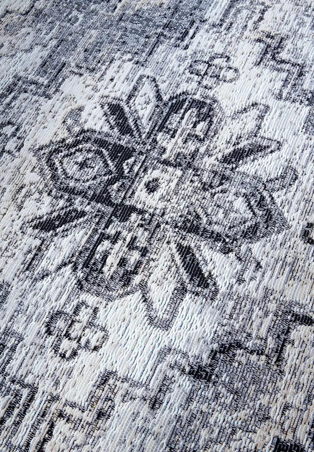 Kollektion 1767 106063 Cream Grey Rug - Image 3