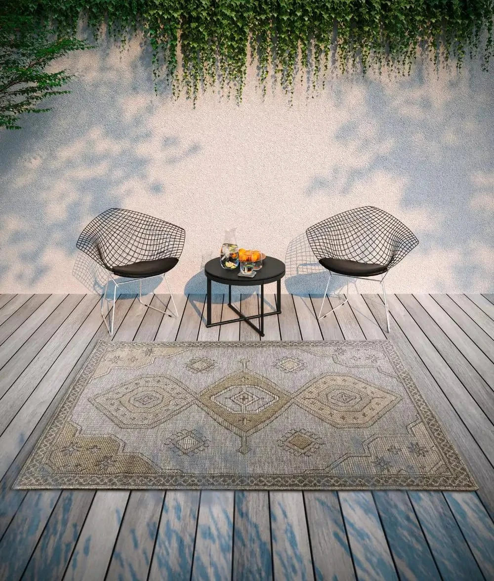 Kollektion 1836 Indoors or Outdoors 106079 Natural Brown Rug