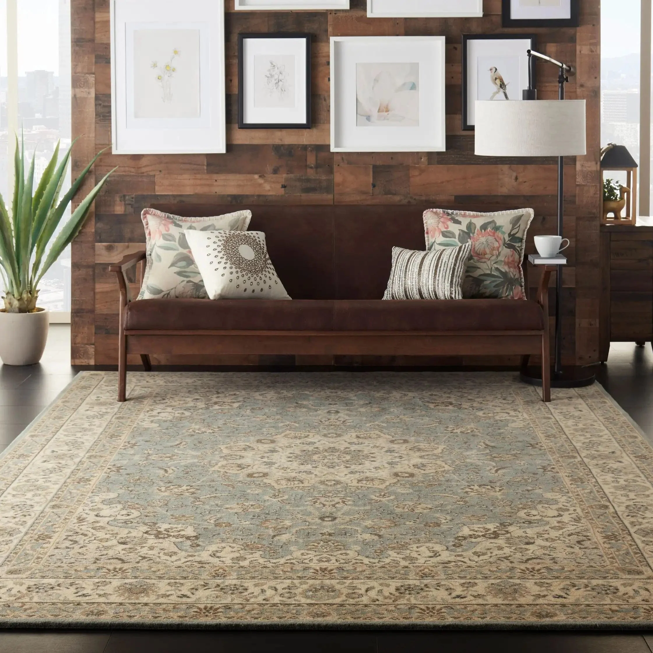 Living Treasures LI15 Aqua Ivory