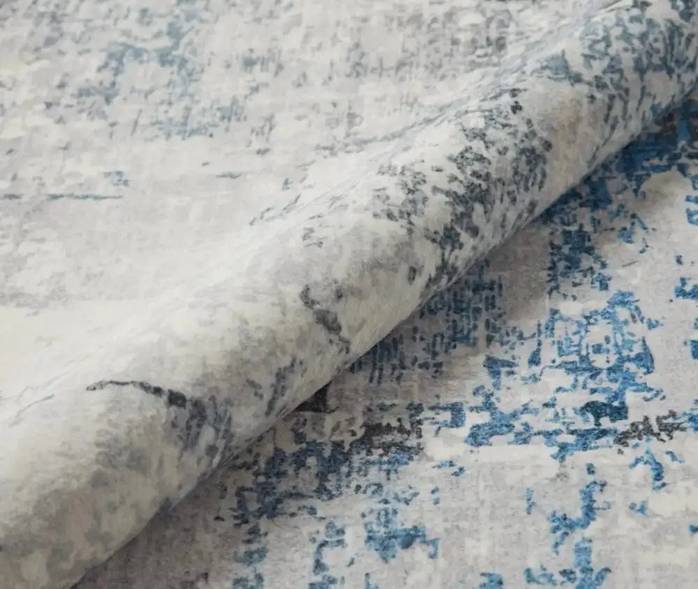 Lux Washable LUX07 Blue Ivory - Image 2