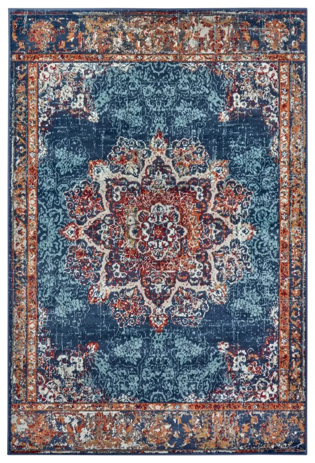Luxor 105637 Blue Rug - Image 4