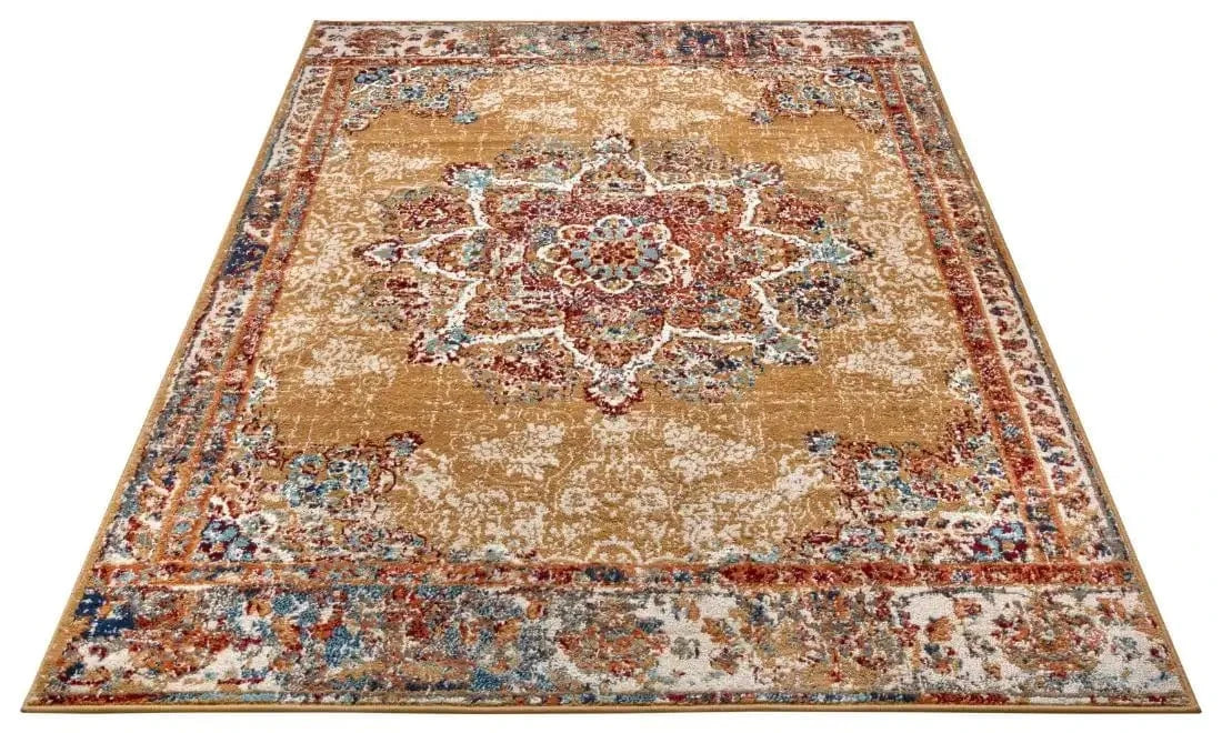 Luxor 105646 Gold Multi Rug - Image 3