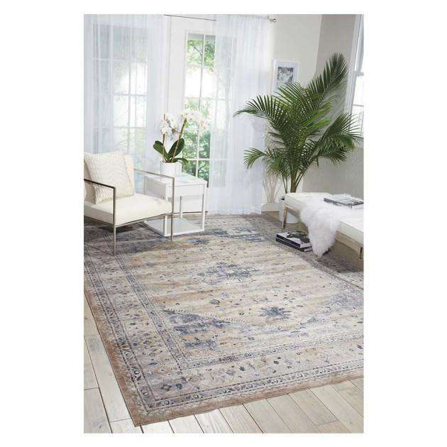 Kathy Ireland Malta MAI02 Beige Blue