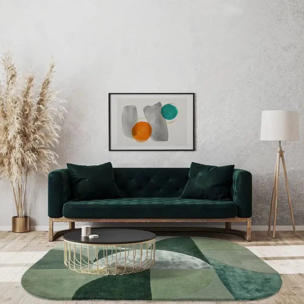 Matrix Asiatic 75 Oval Forest