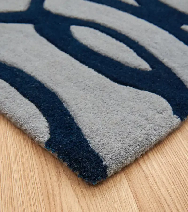 Matrix MAX36 Wire Blue Rugs - Image 3