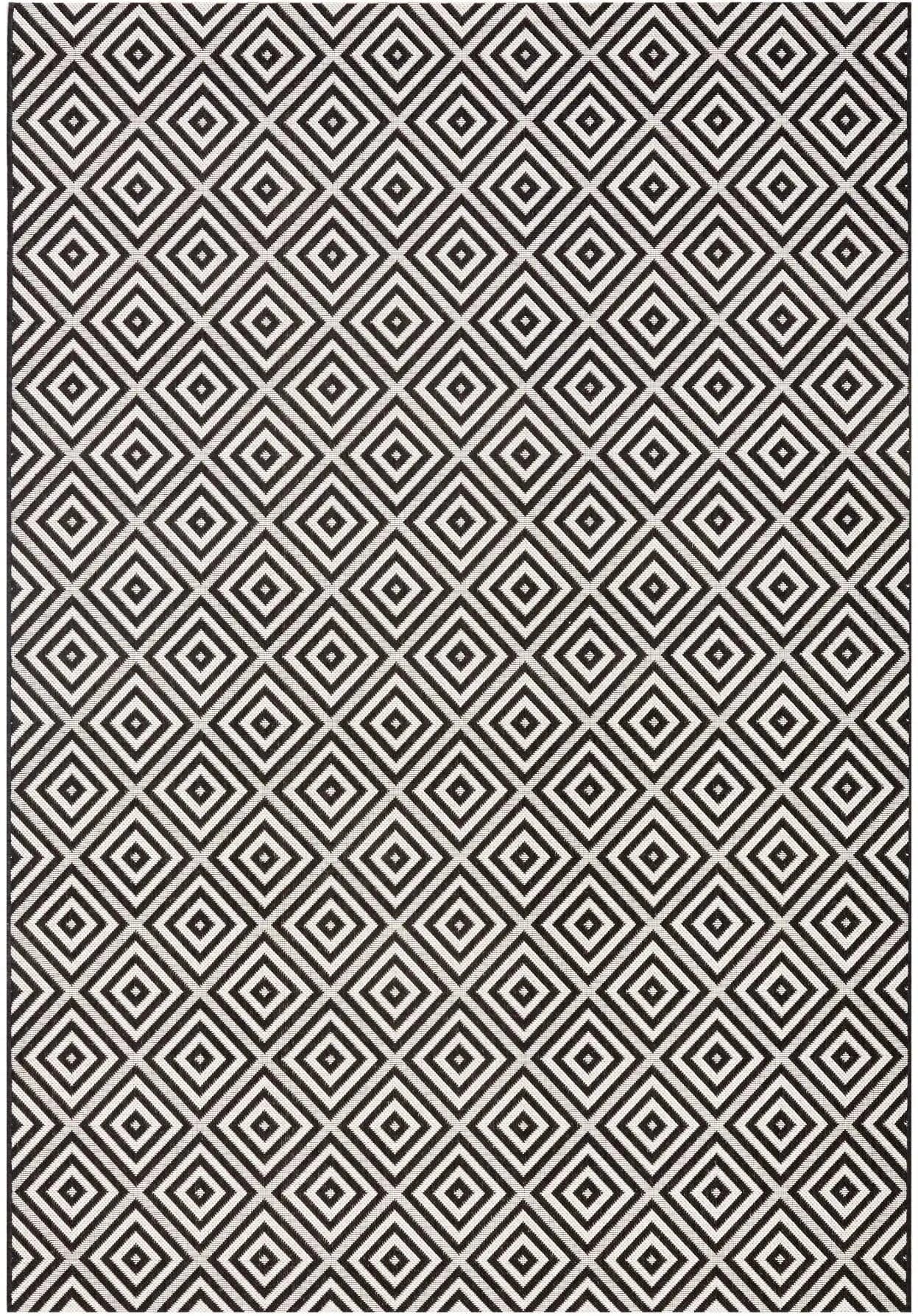 Meadow HH 102470 Karo Black Rug - Image 3