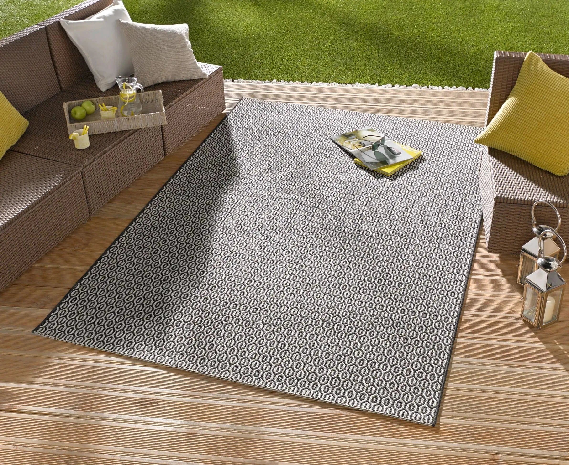 Meadow HH 102474 Coin Black Rug - Image 2