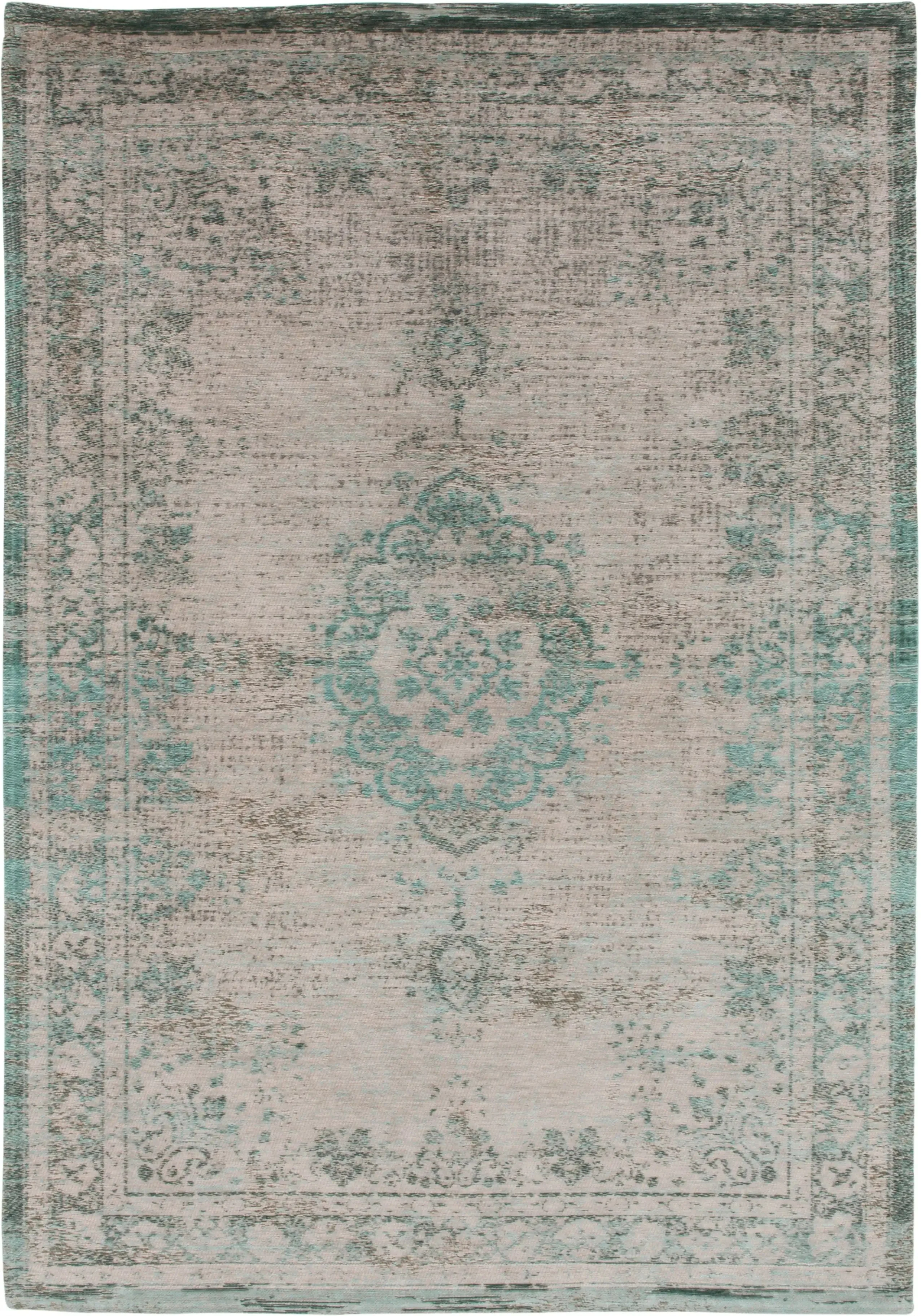 Fading World Medallion 8259 Jade Oyster Rugs - Image 2