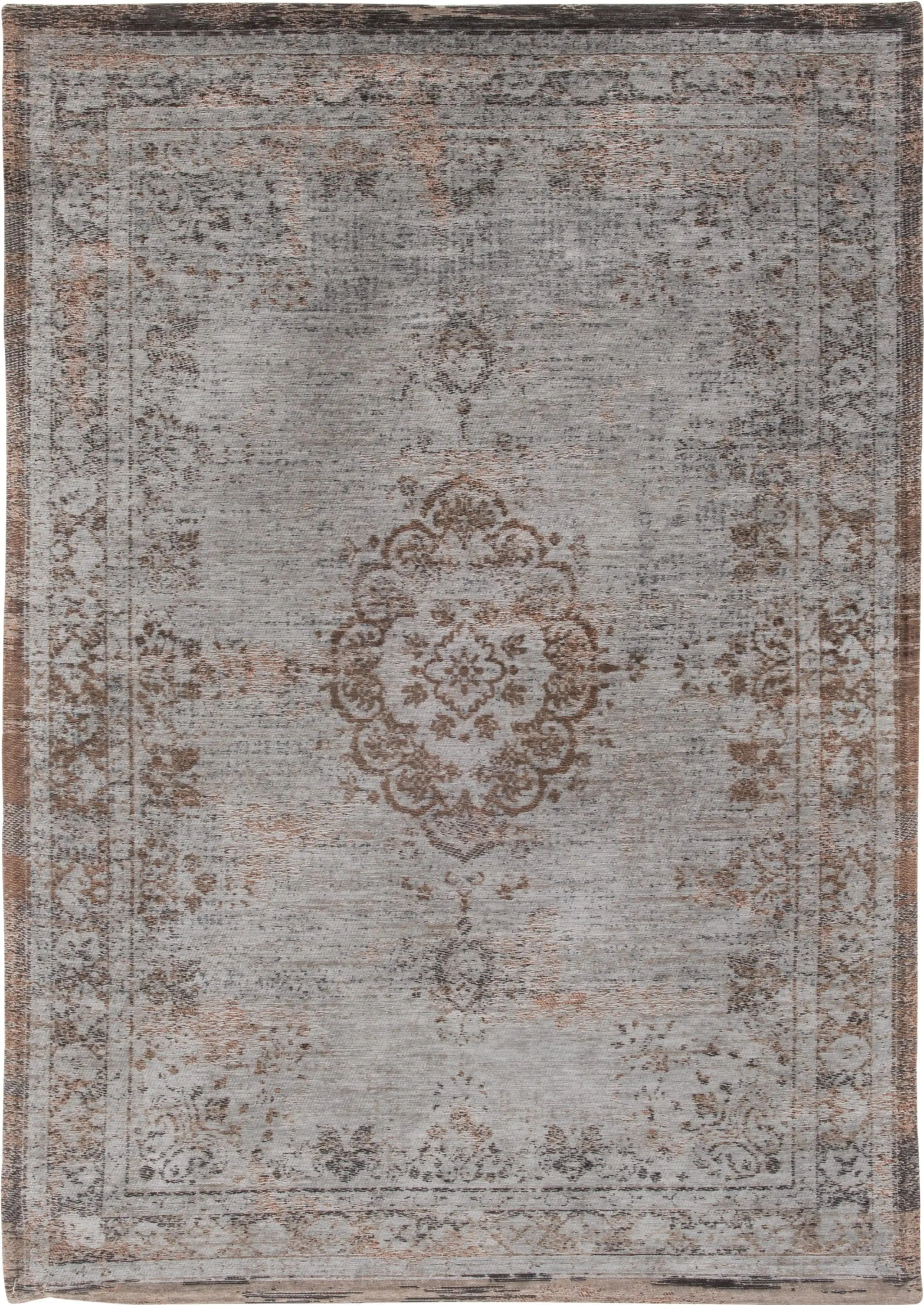 Fading World Medallion 8257 Grey Ebony Rugs - Image 4