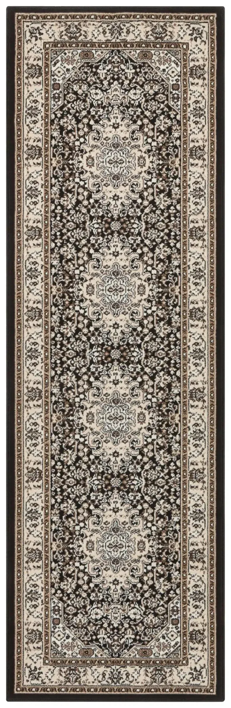 Mirkan 104439 Isfahan Cream Brown Rug - Image 6