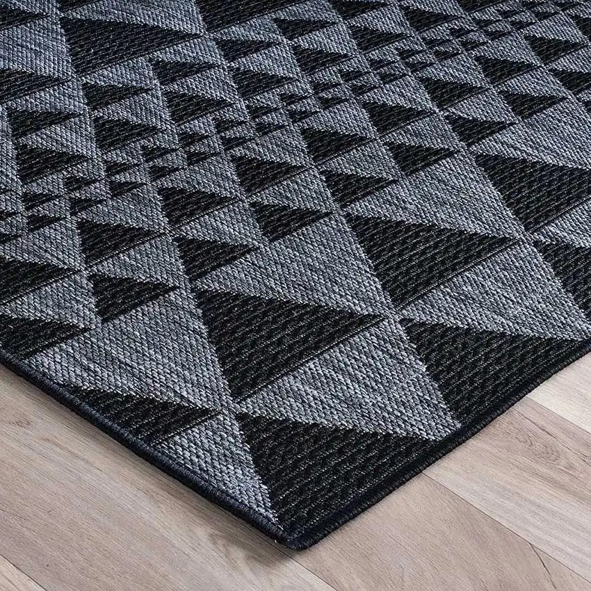 Moda Flatweave Prism Black - Image 2