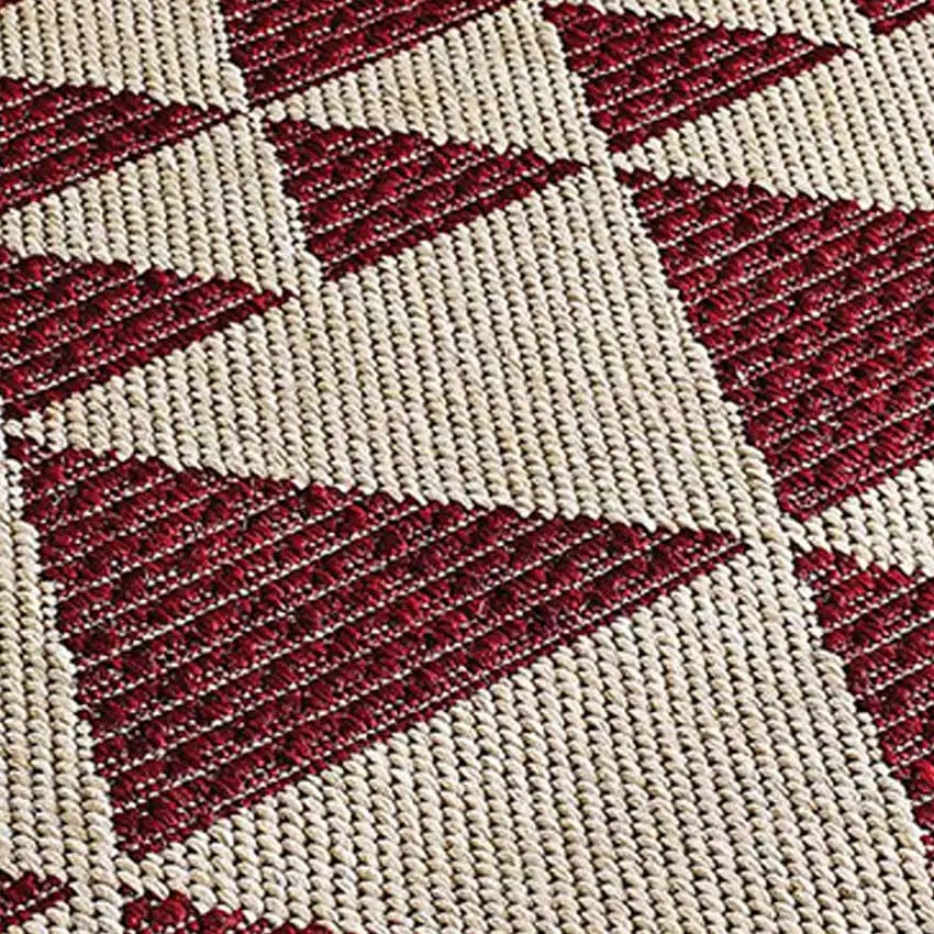 Moda Flatweave Prism Red - Image 3