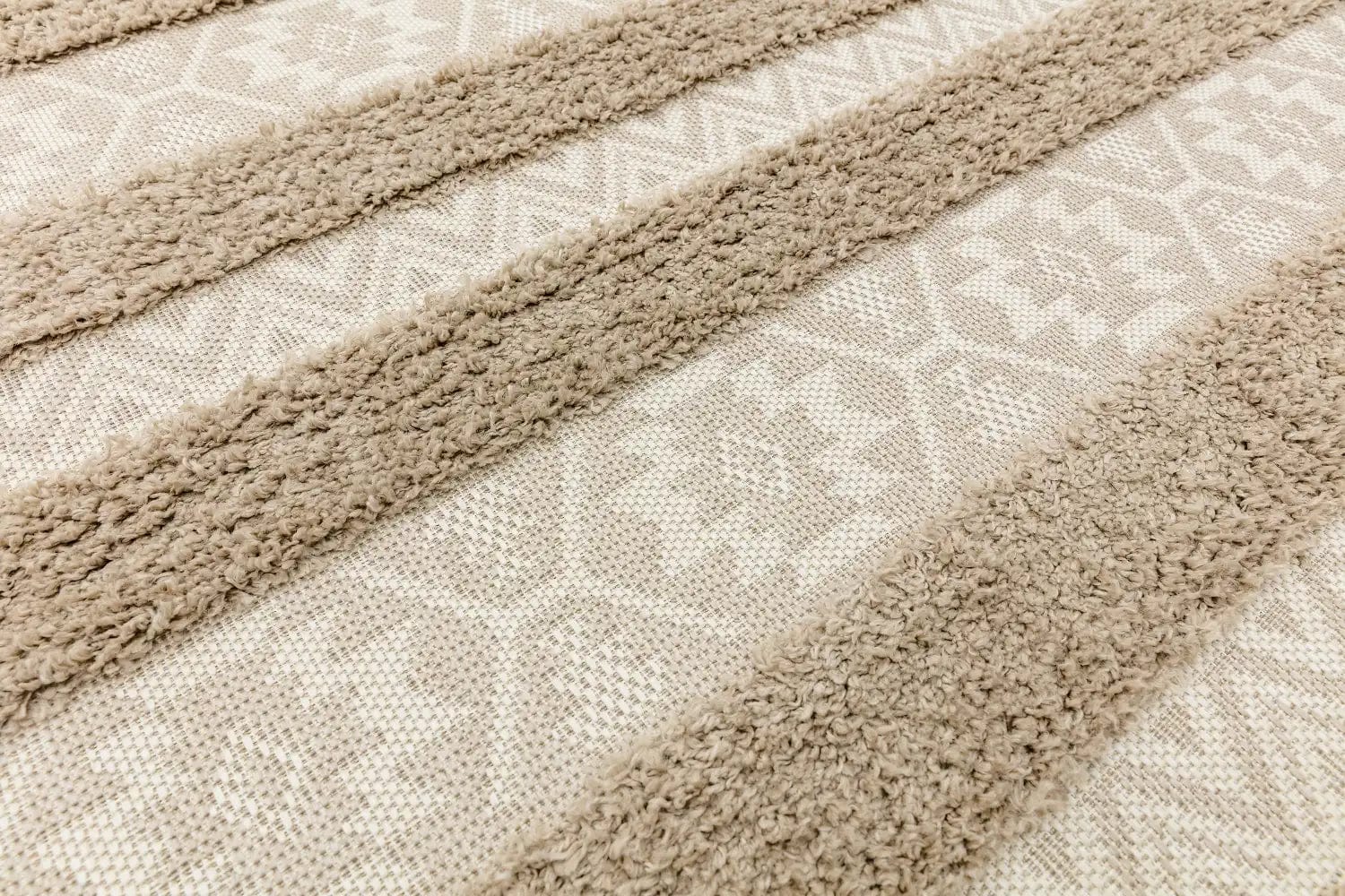 Monty MN04 Natural Cream Stripe - Image 2