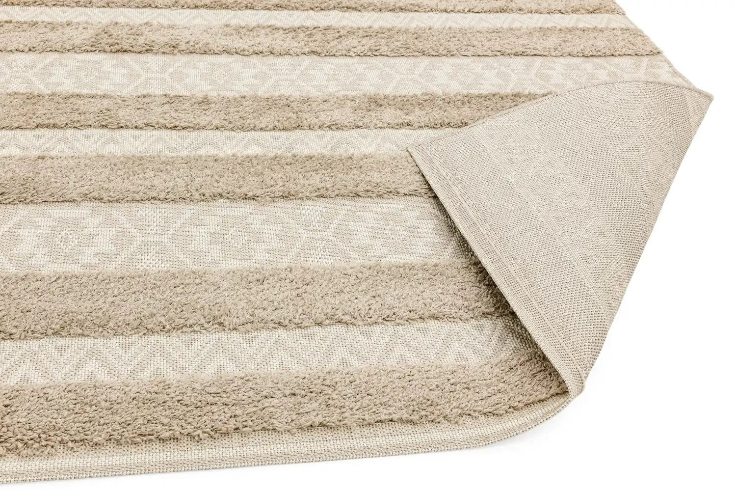 Monty MN04 Natural Cream Stripe - Image 4