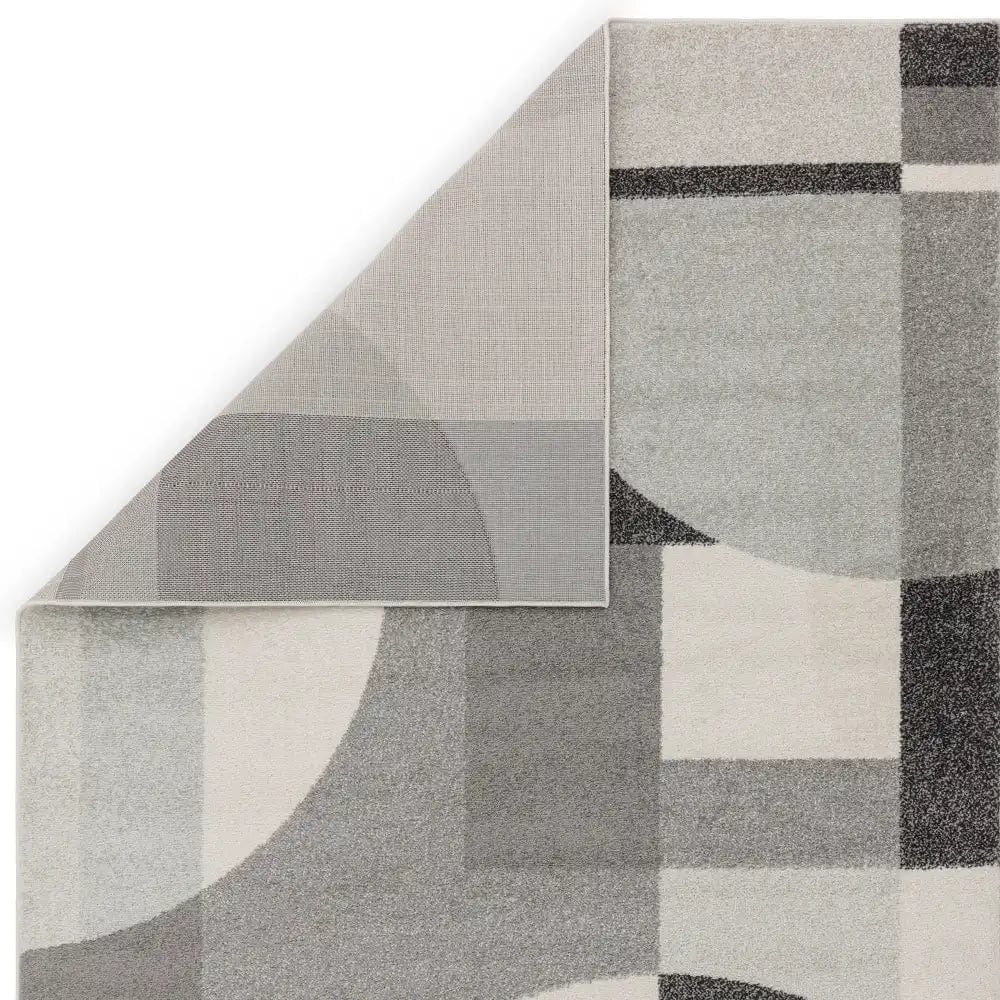 muse grey art deco rug mu20 - Image 4