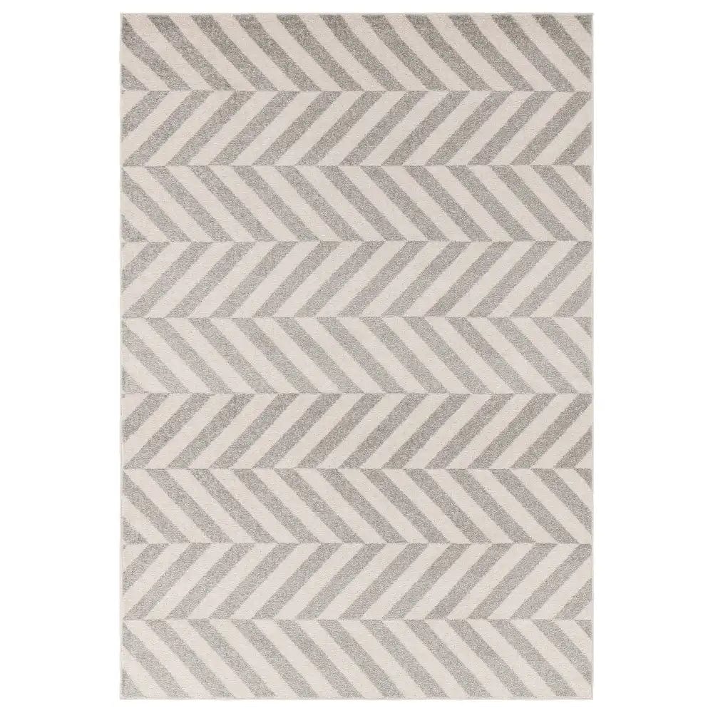 muse grey chevron rug mu07 - Image 2
