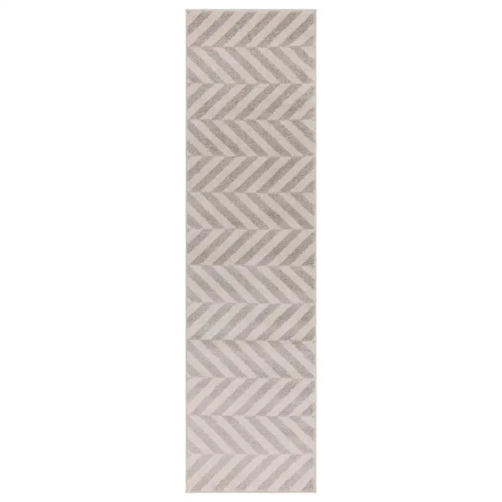 muse grey chevron rug mu07 - Image 3