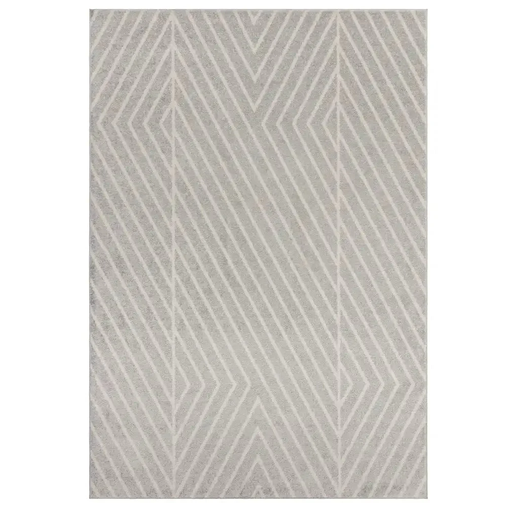 muse grey linear rug mu09 - Image 2