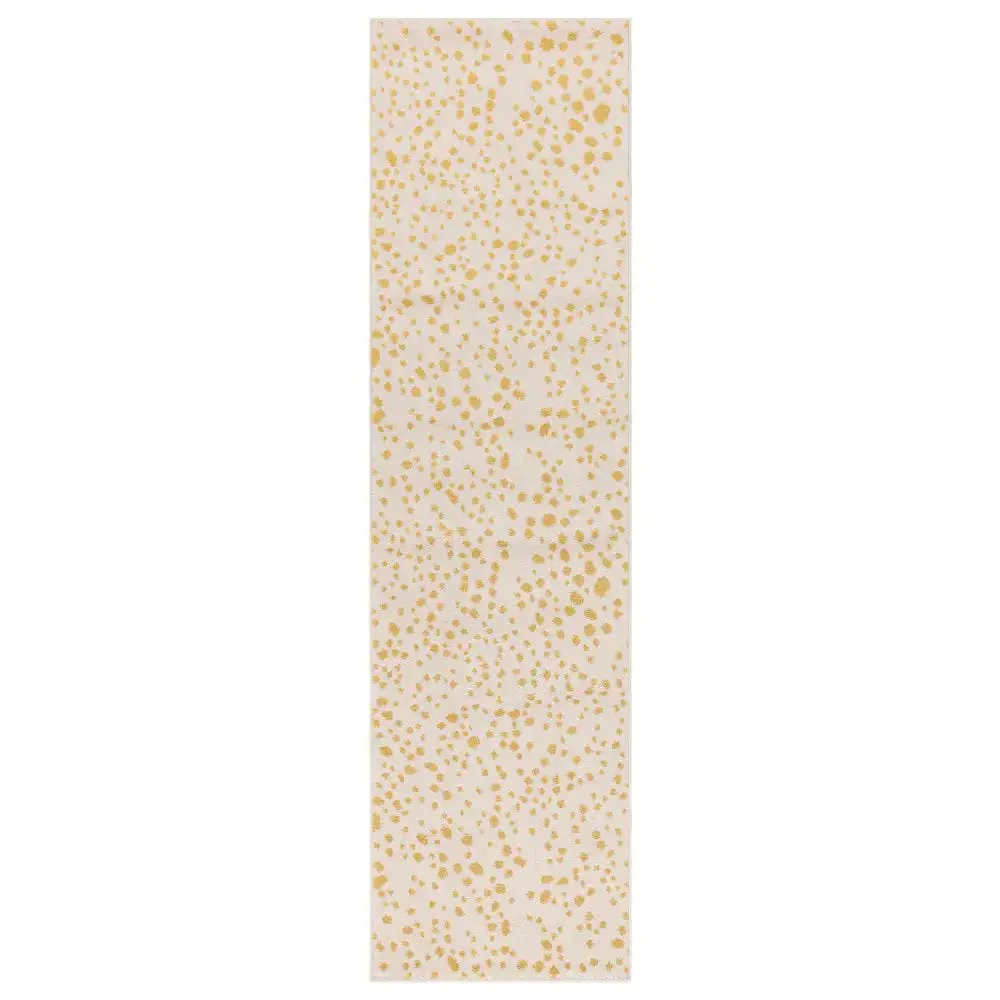 Muse Yellow Spotty Rug MU12 - Image 2