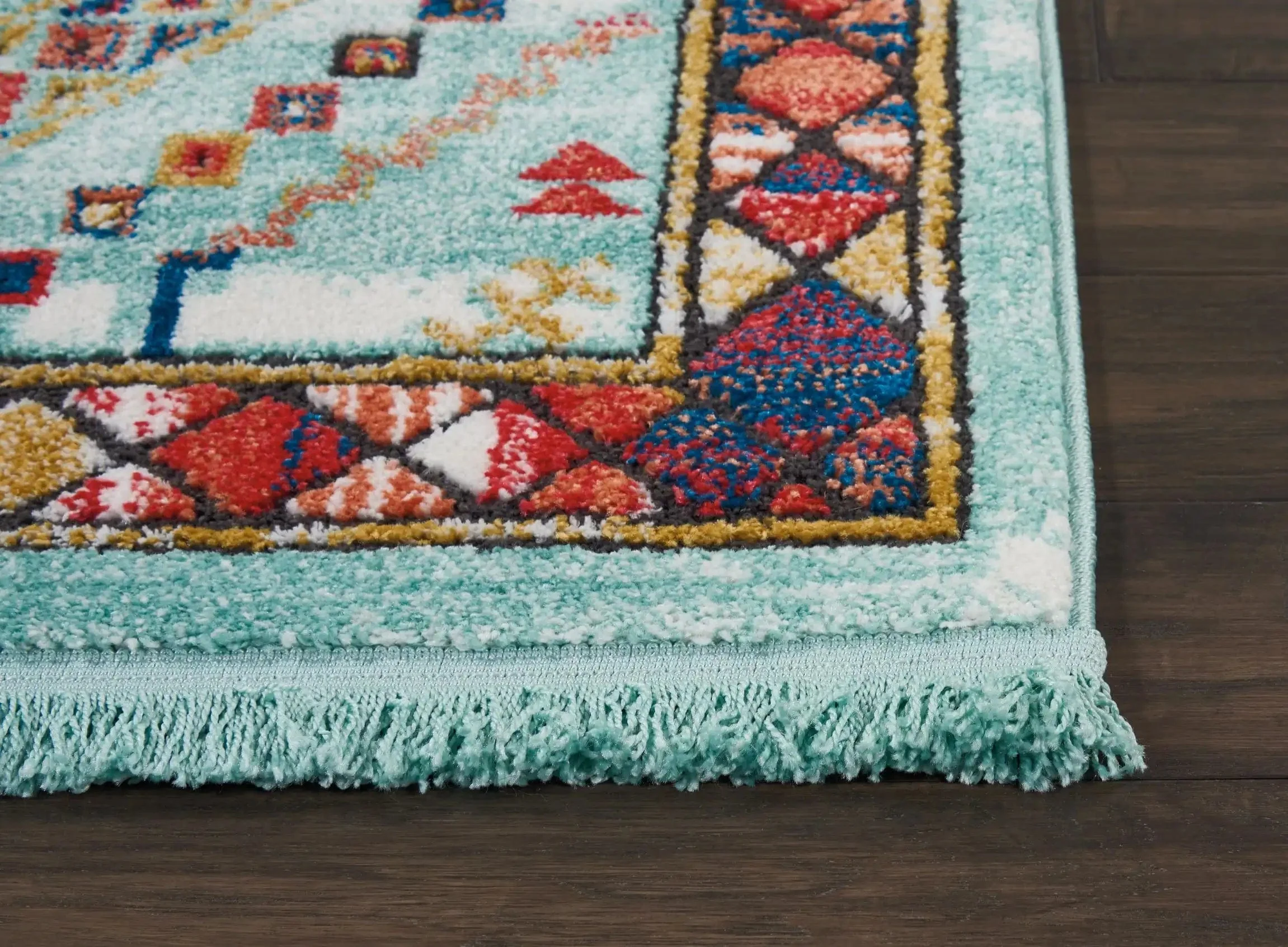 Navajo Nourison NAV02 Aqua - Image 2
