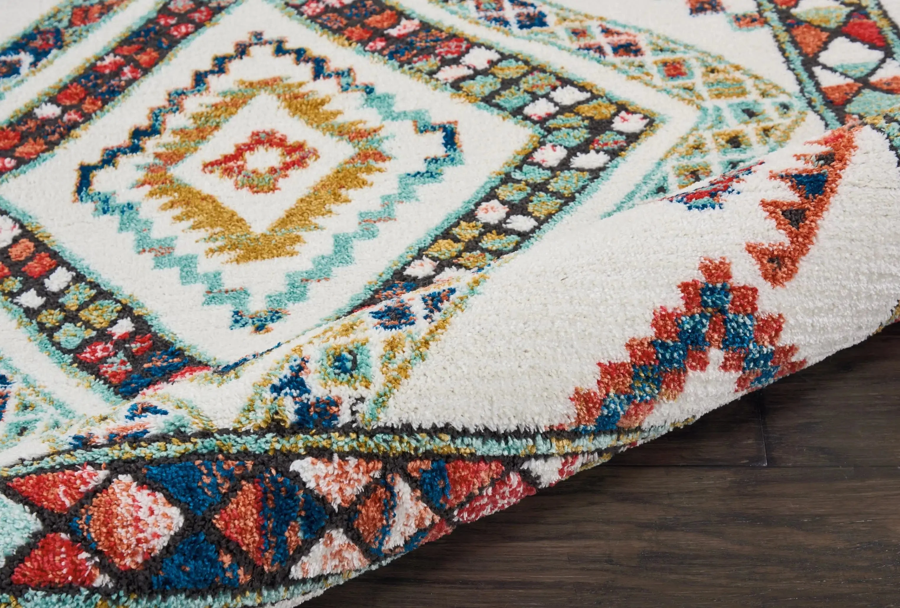 Navajo Nourison NAV02 White - Image 3