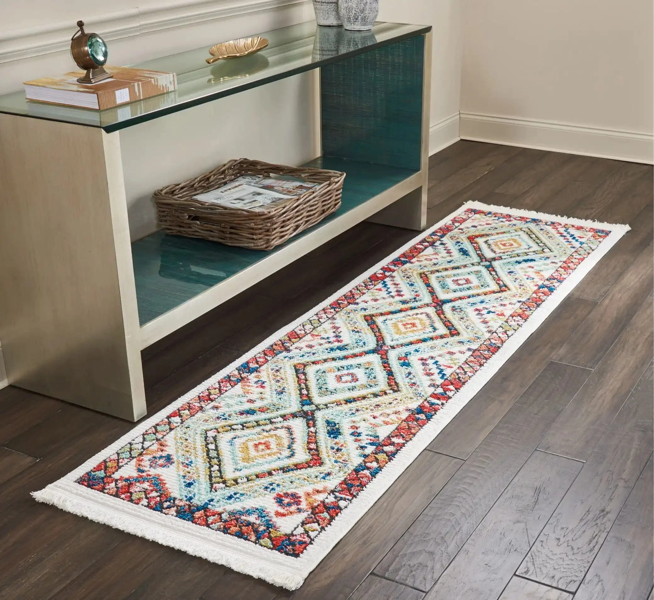 Navajo Nourison NAV02 White - Image 4