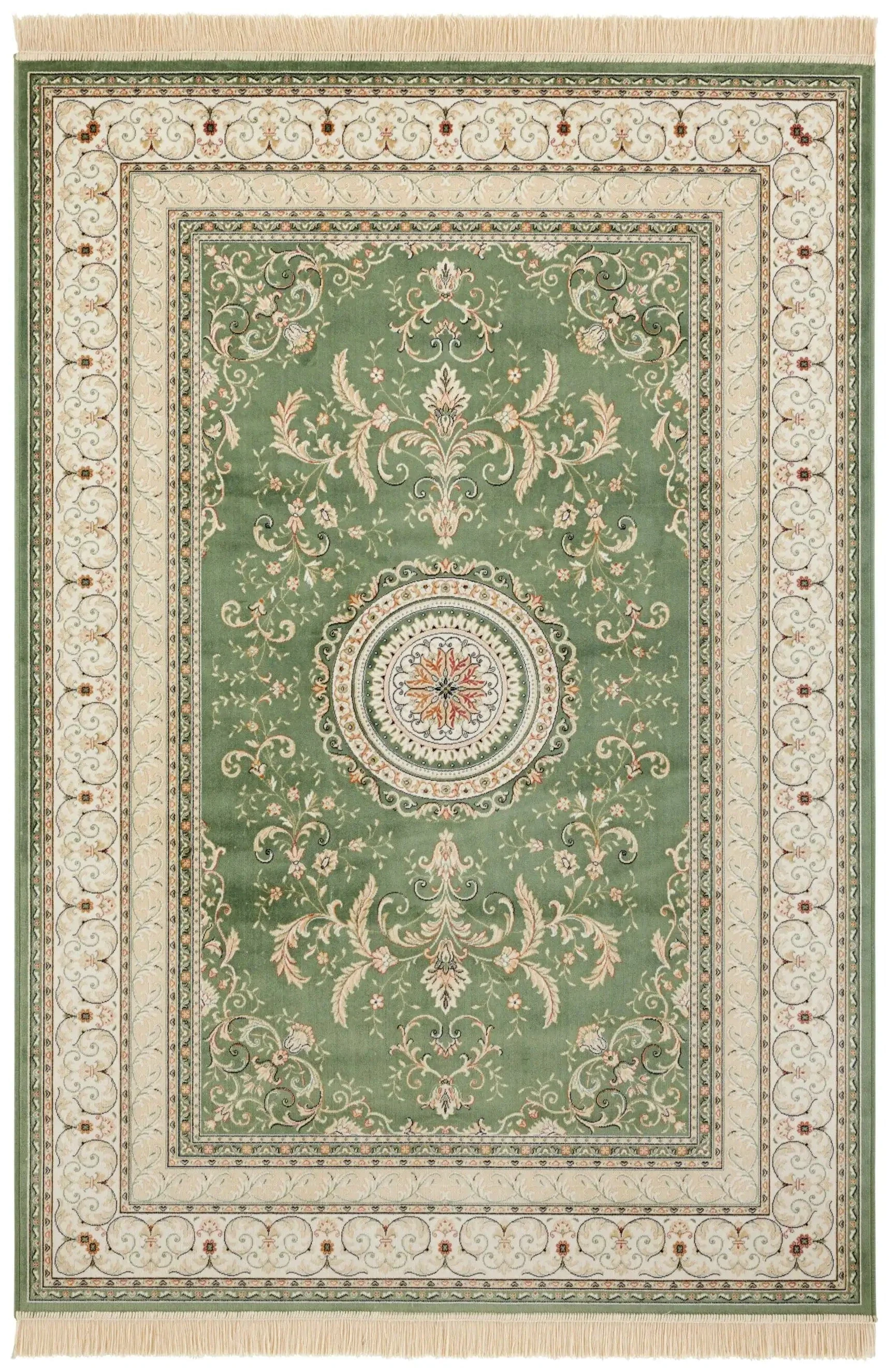 Naveh 104372 Antik Medallion Green Rug - Image 2