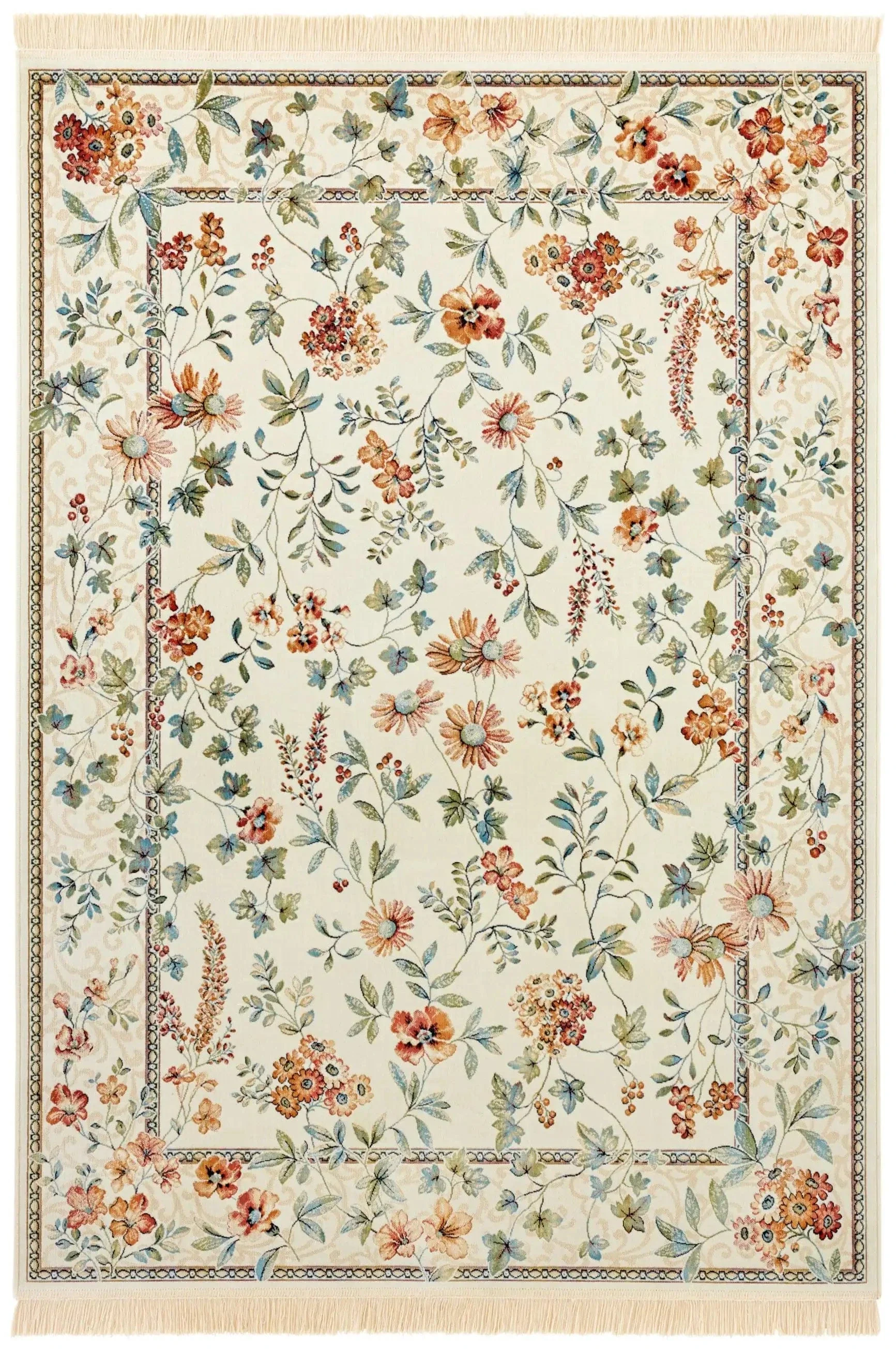 Naveh 104376 Flowers Cream Rug - Image 2