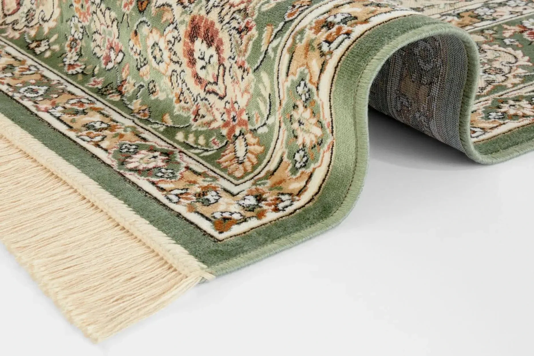 Naveh 104379 Antik Nain Ivory Green Rug - Image 3