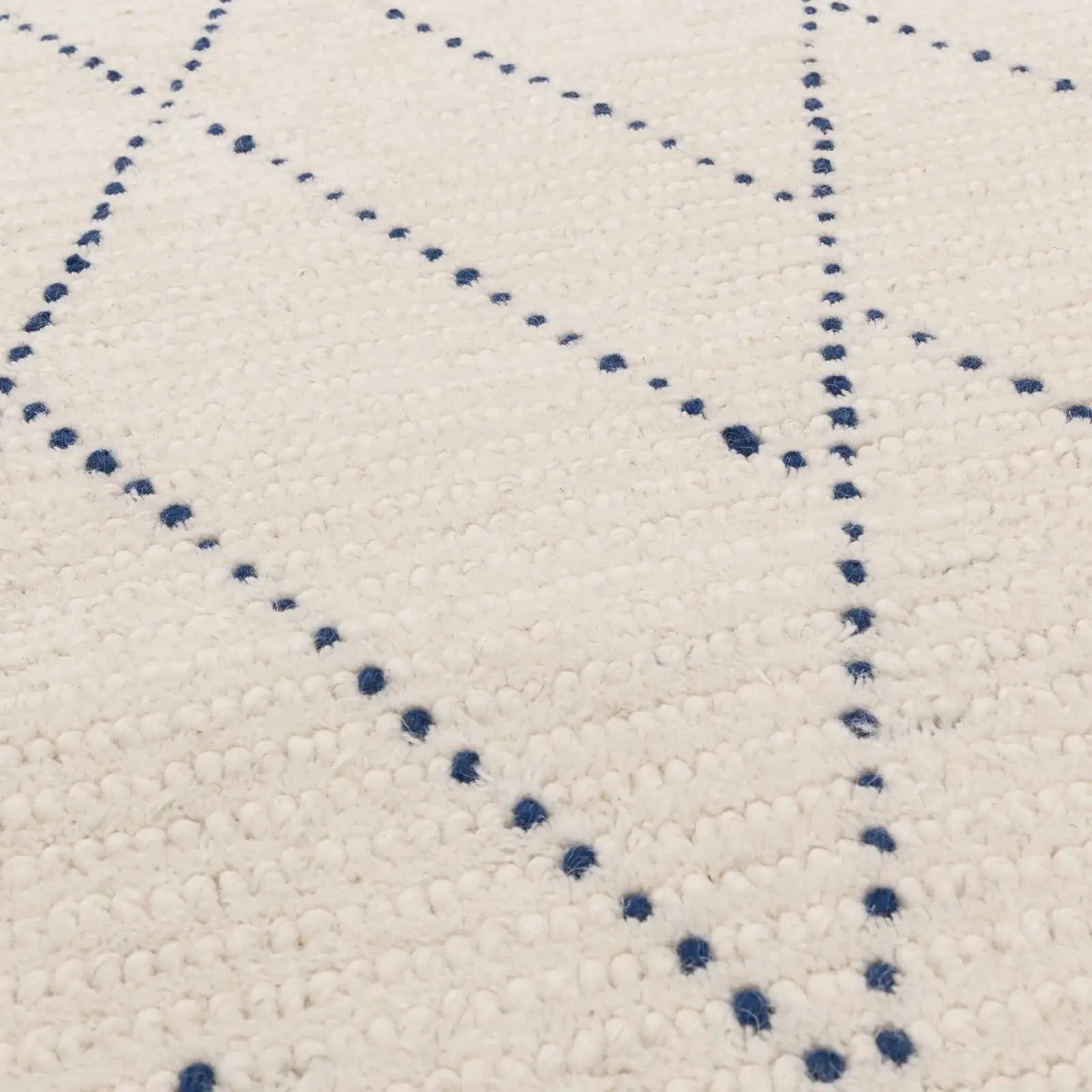 Nepal Cream Blue Linear - Image 3