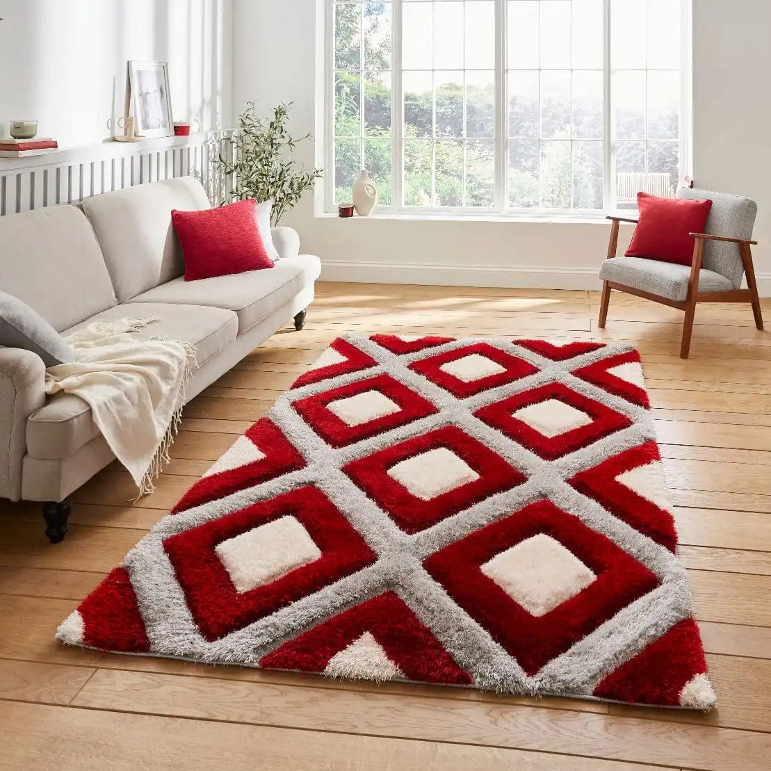 Olympia GR224 Grey Red
