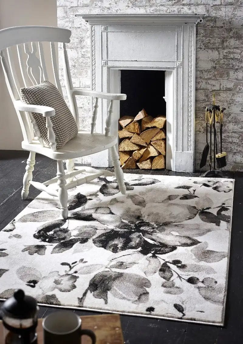 Origins Watercolour Floral Grey