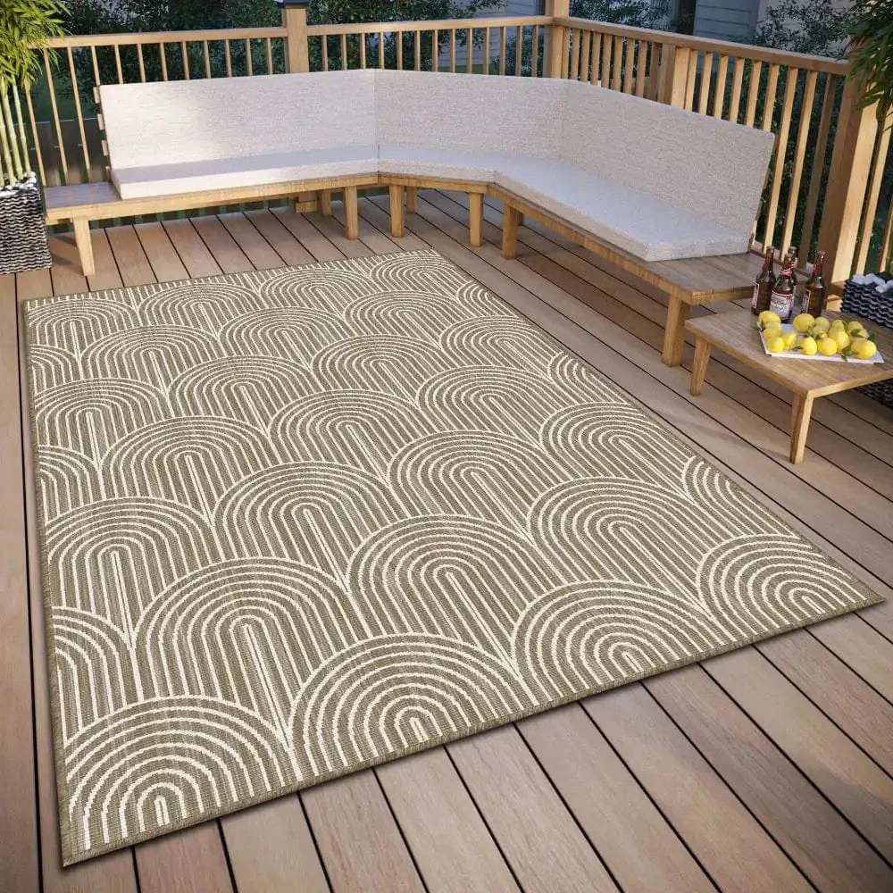 Pangli Reversible Indoor Outdoor 105850 Linen Rug