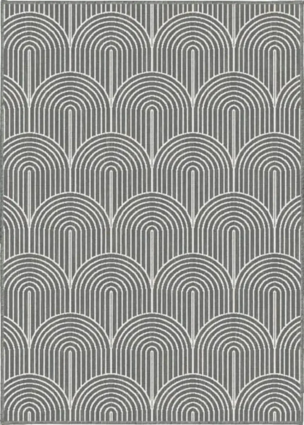 Pangli Reversible Indoor Outdoor 105851 Silver Rug - Image 4