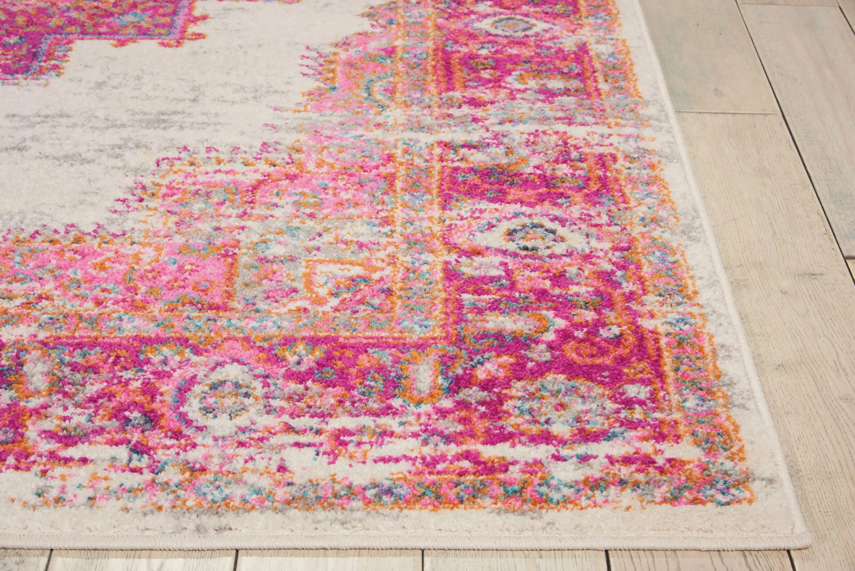 Passion Nourison PSN03 Ivory Fuchsia - Image 3