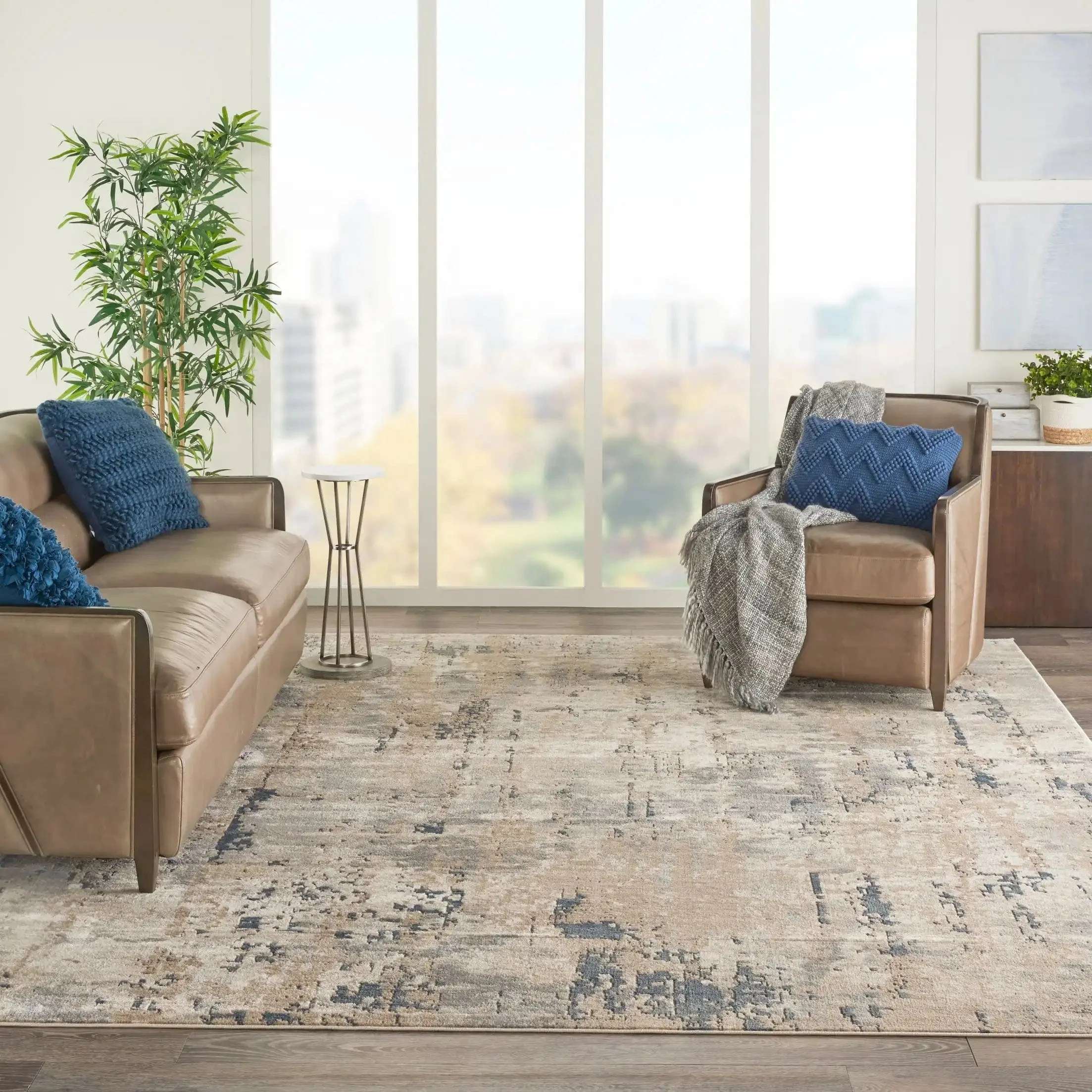 Quarry QUA01 Beige Grey Runner