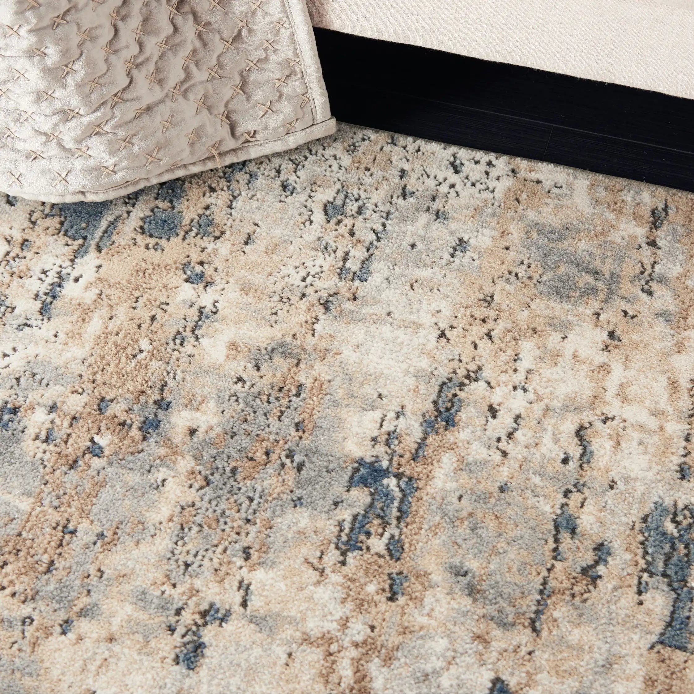 Quarry QUA01 Beige Grey Runner - Image 2