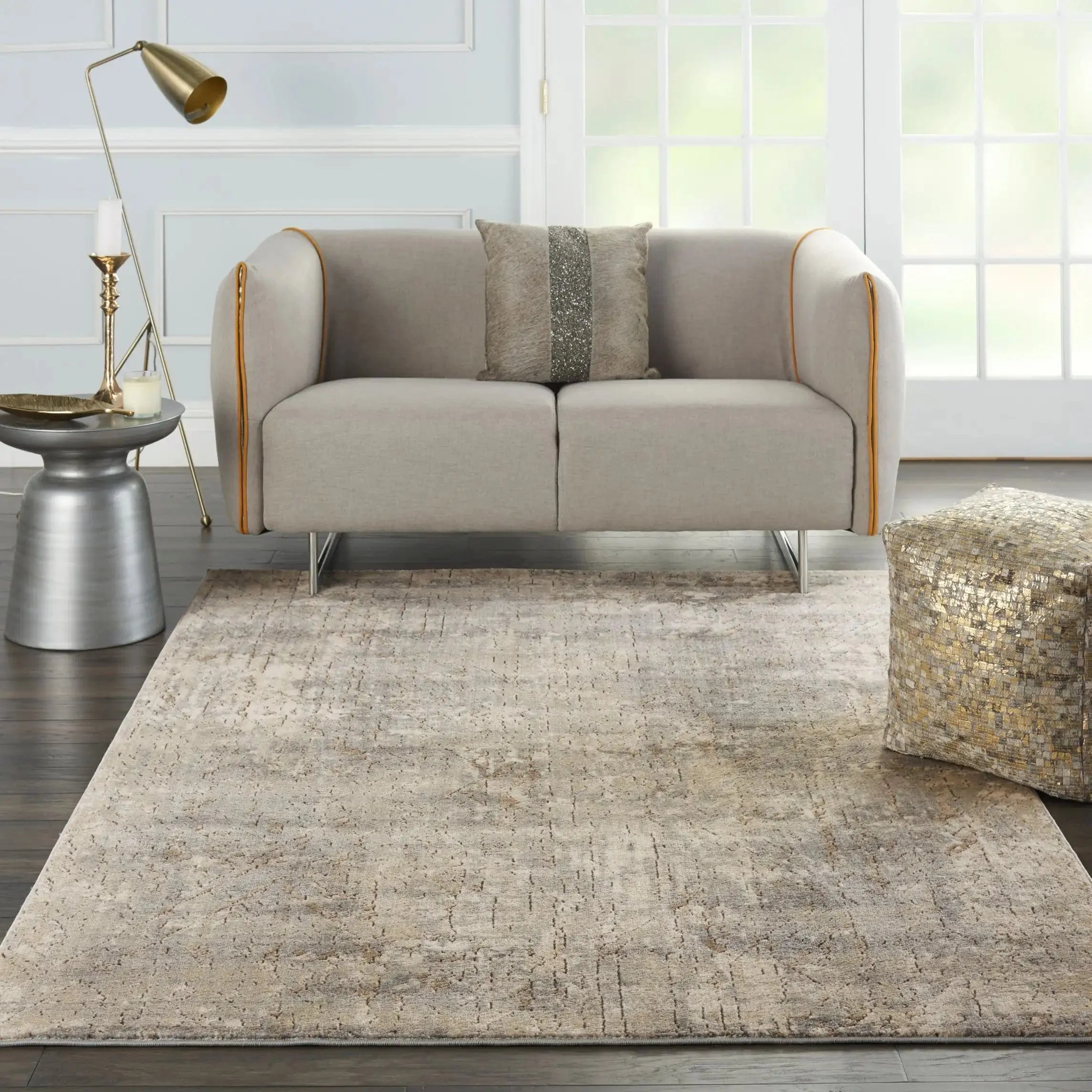 Quarry QUA03 Beige Grey Runner