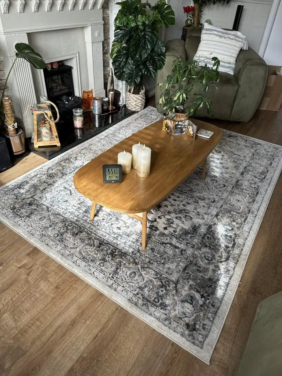 Quarry QUA05 Ivory Grey Runner - Image 3