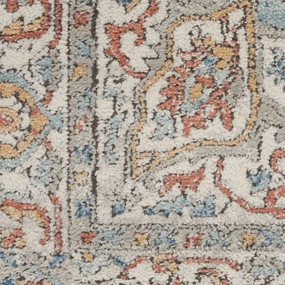 Quarry QUA11 Ivory Blue Runner - Image 2