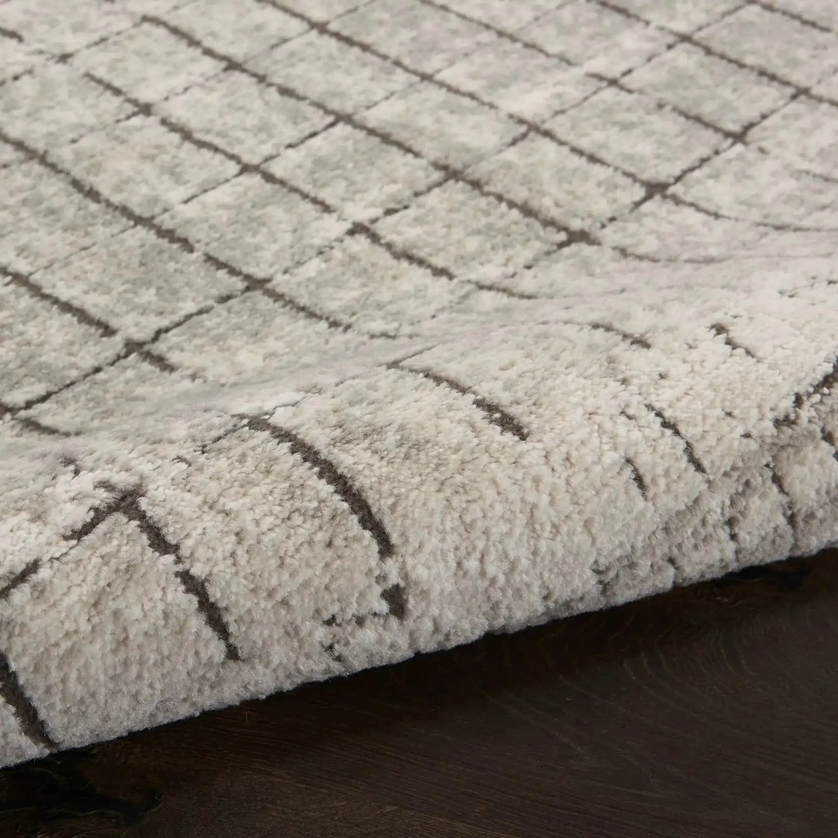 Quarry QUA13 Ivory Grey Runner - Image 3