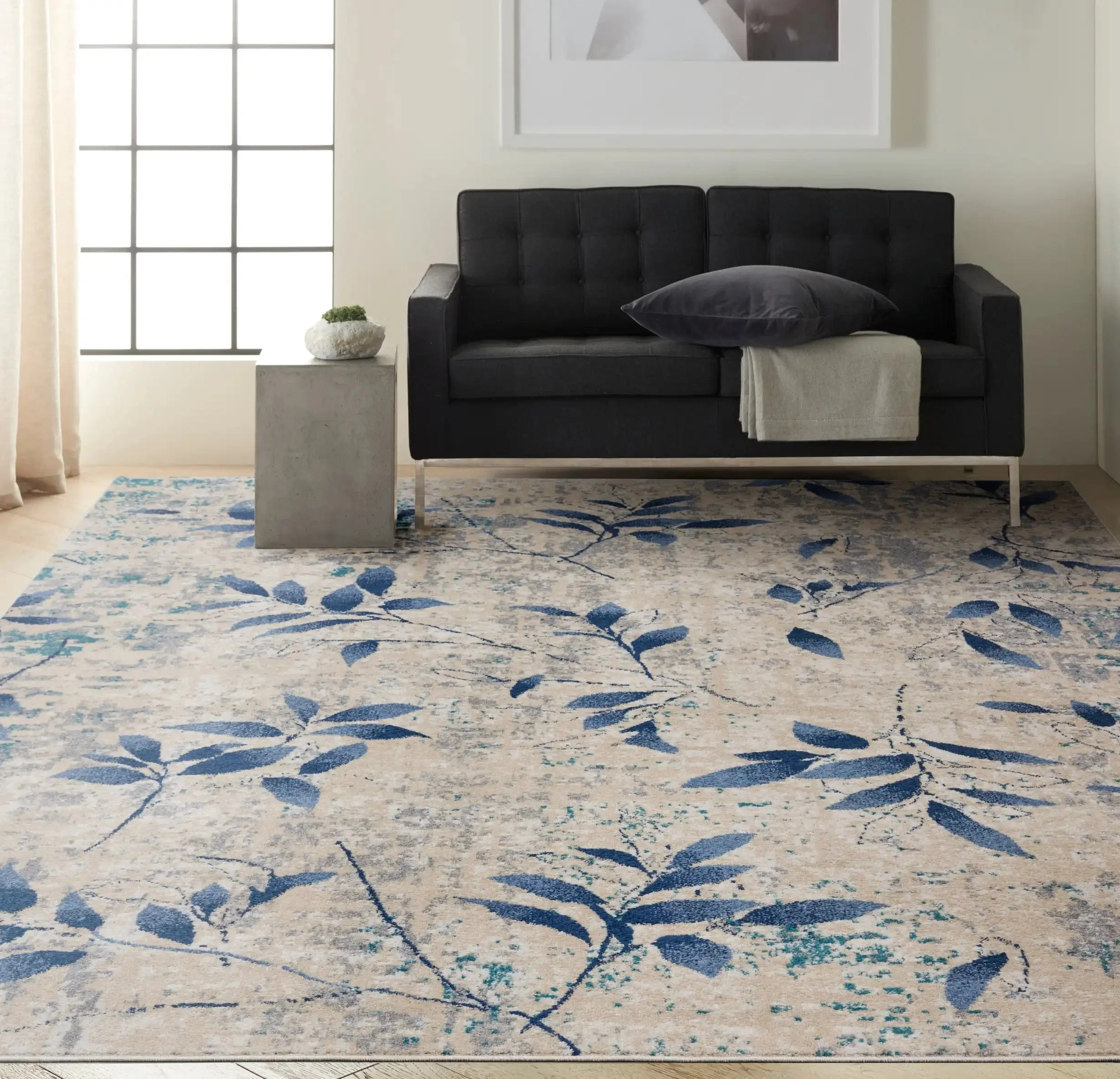 CK001 River Flow RFV03 Beige Navy - Image 4