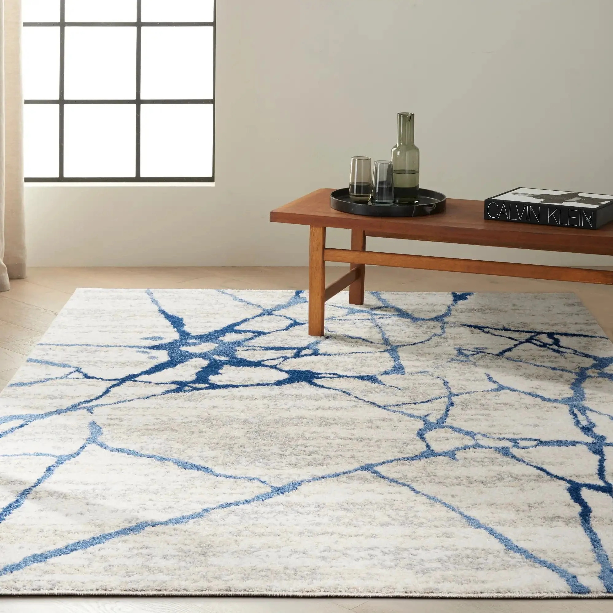 CK001 River Flow RFV05 Ivory Blue - Image 3